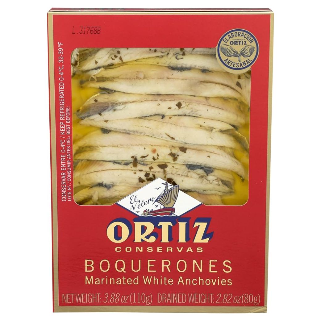 White Anchovy Fillets in Olive Oil – Marinated “Boquerones”