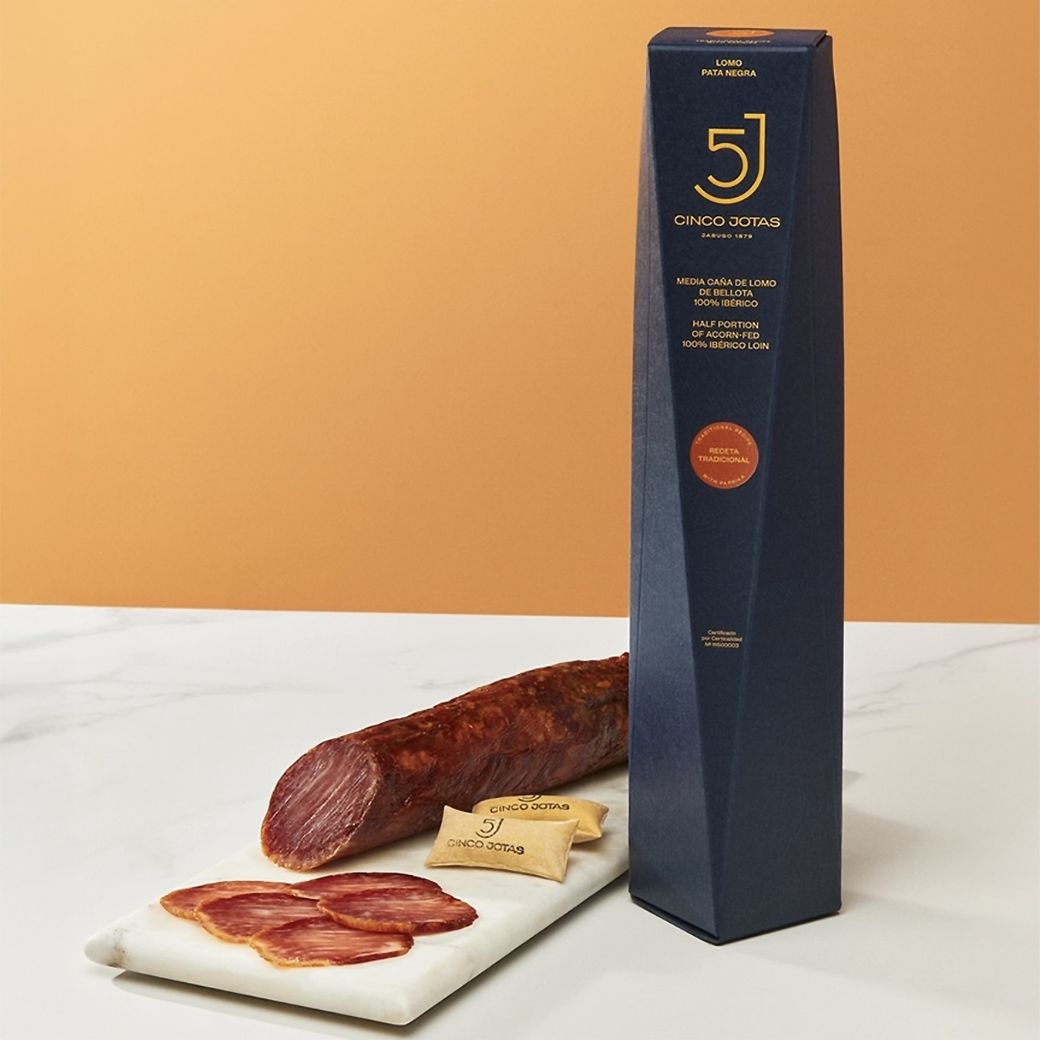 100% Iberico Bellota Loin Sliced Cinco Jotas