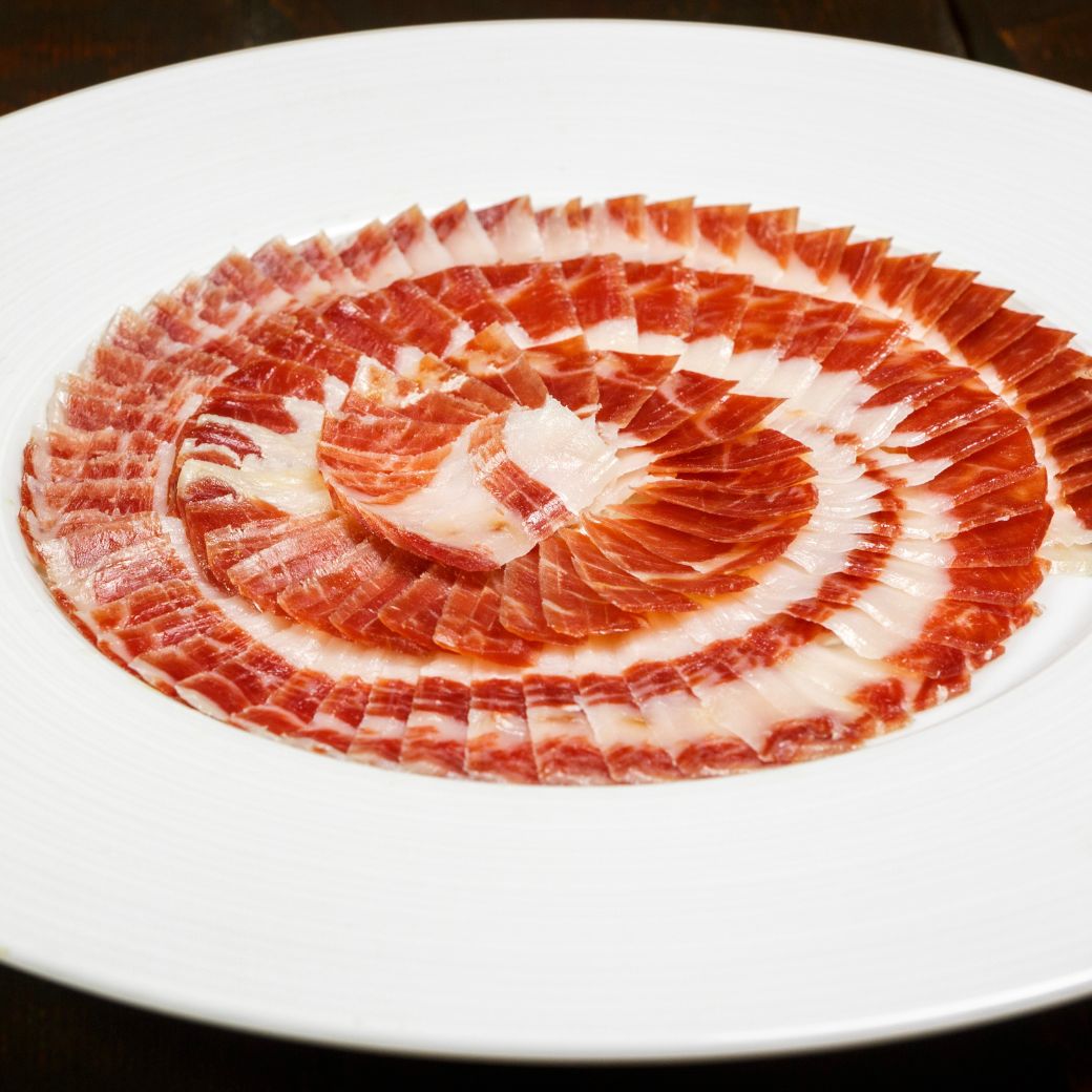 100% Iberico Bellota Ham – Hand Sliced